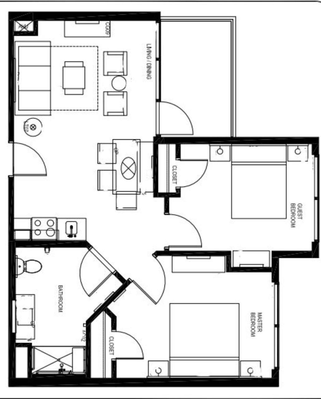 Superior Suite mit 2 Schlafzimmern (kostenfreier Zugang zum Wasserpark)