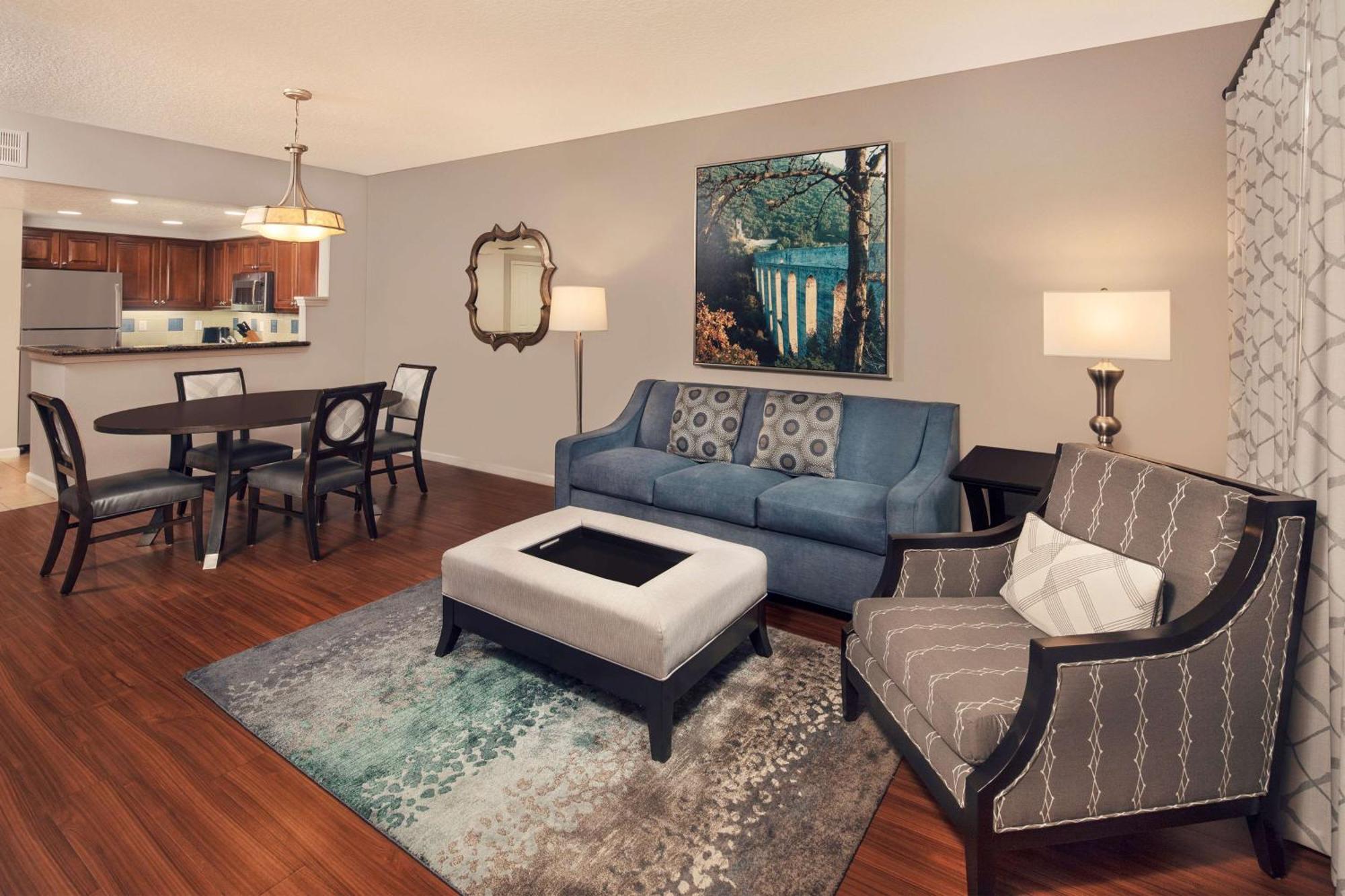 One Bedroom Suite sofabed & balcony