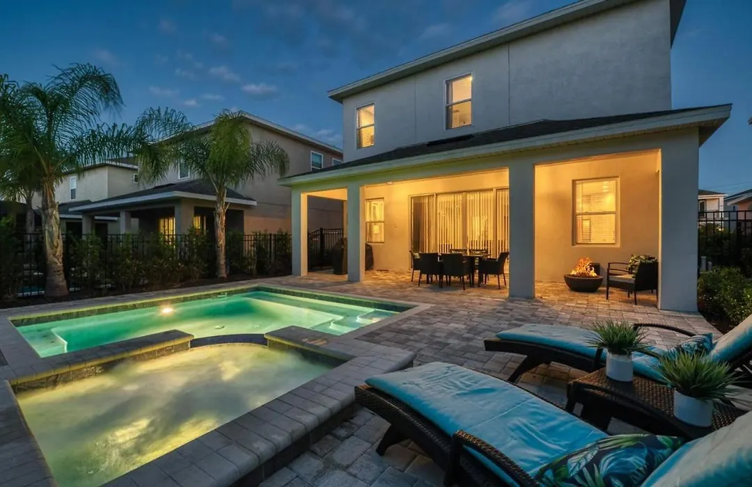 Luxury Private Villa With Large Pool On Encore Resort At Reunion, Orlando Villa 4433-1