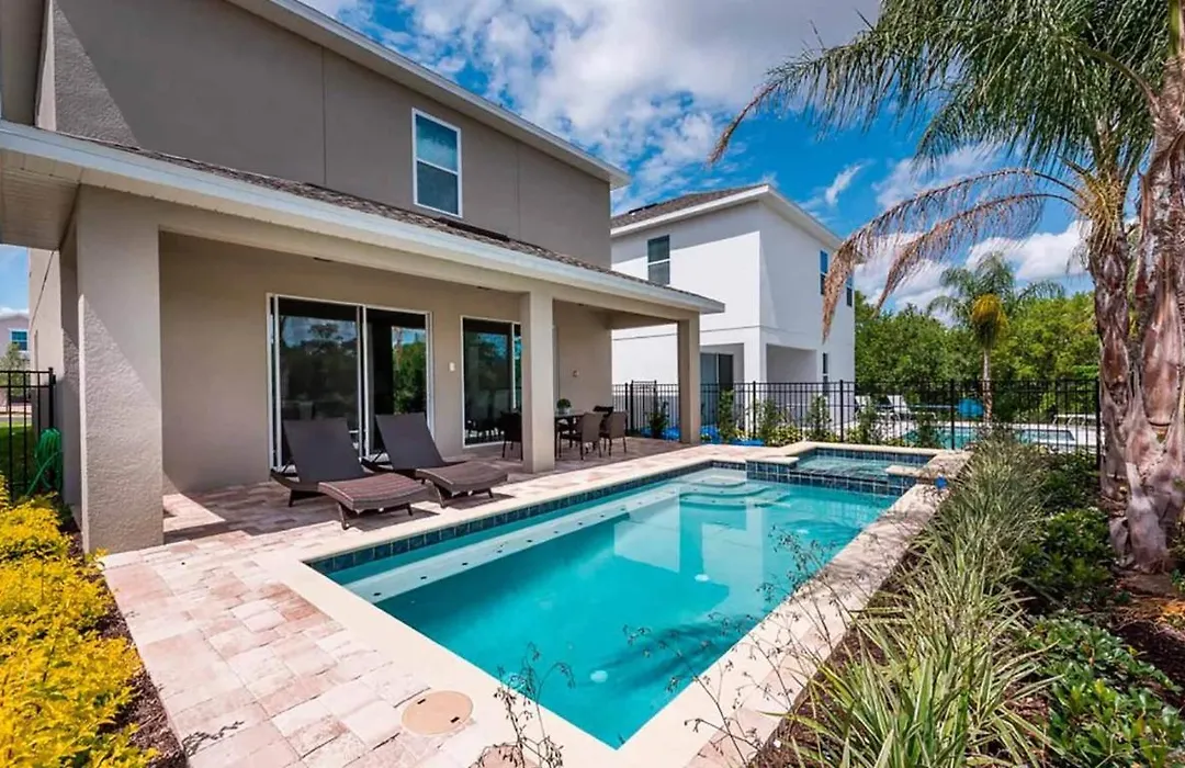 5 Star Villa On Encore Resort At Reunion With Large Private Pool, Orlando Villa 4700-1