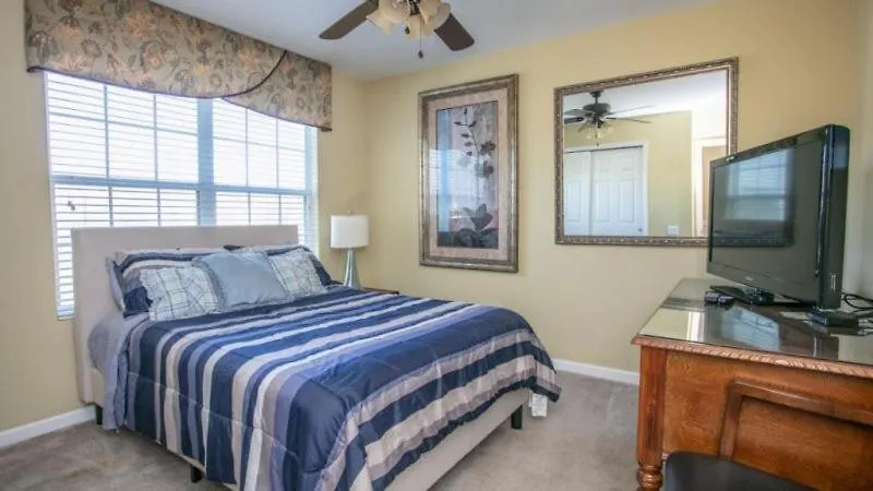 6 Bedroom Pool Home In Windsor Hills Resort With Home Theater-1
