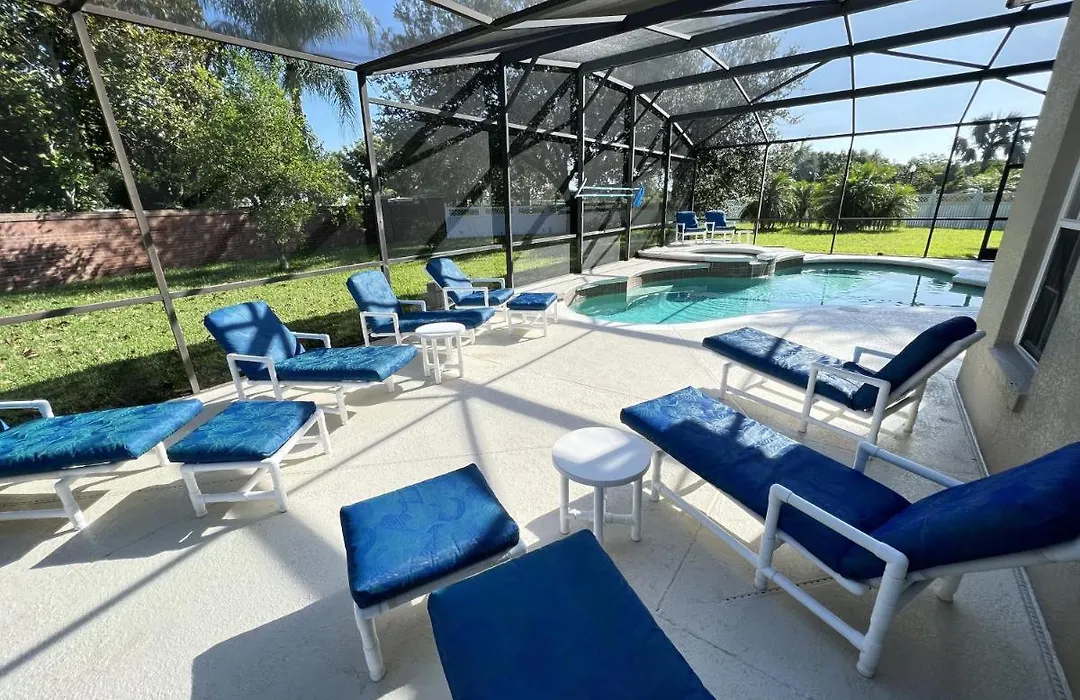 Spacious Family Escape 2 Masters Pool Hot Tub Pool Table & Bbq - 2 Miles Disney-1