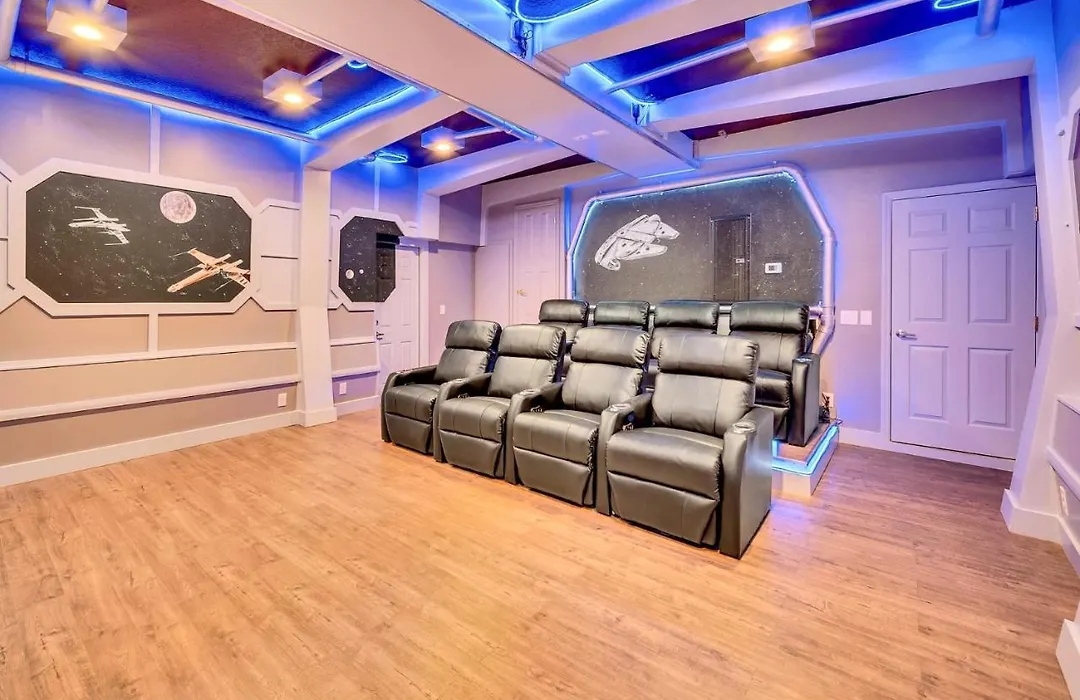 6Br Home W Pool Hot Tub Theater - Near Disney-1
