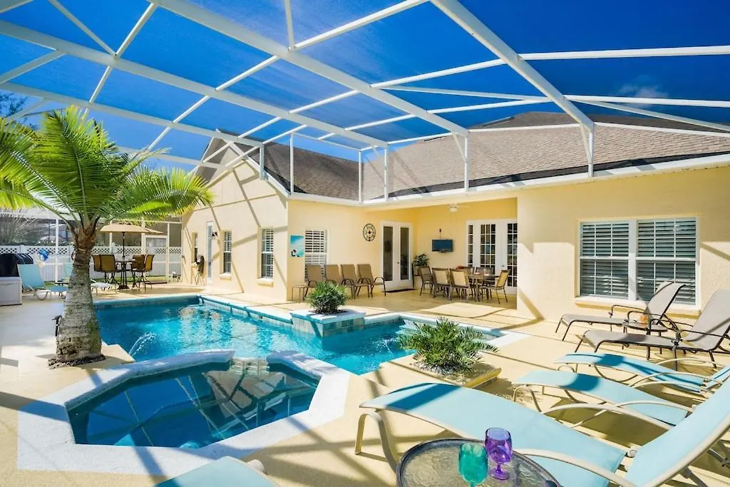 #443-Stunning Home With Private Pool And Spa On Water With Views Of Disney Fireworks-1