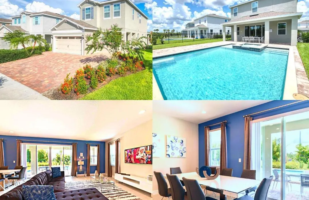 Modern Private Pool 4 Bedroom Home By Disney Home-1