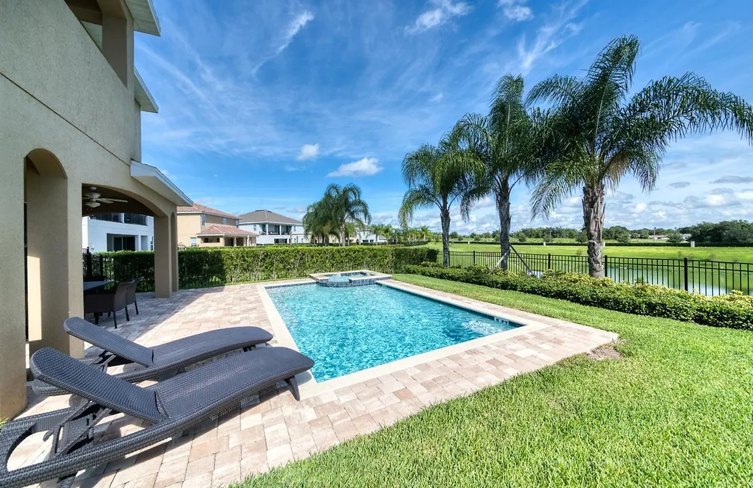 Brilliant Home With Private Pool, Foosball Table Near Disney With Waterpark Resort Access At Encore Resort - 7707By-1
