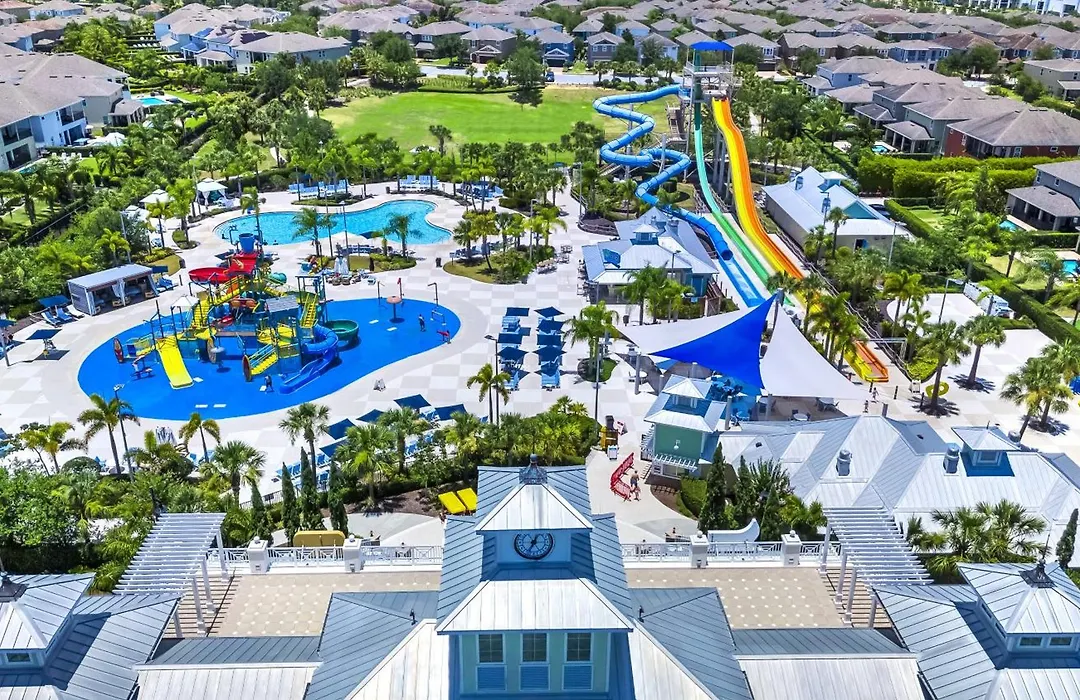 Modern Home Near Disney With Private Pool And Water Park Access At Encore Resorts Reunion - 7556Mr-1