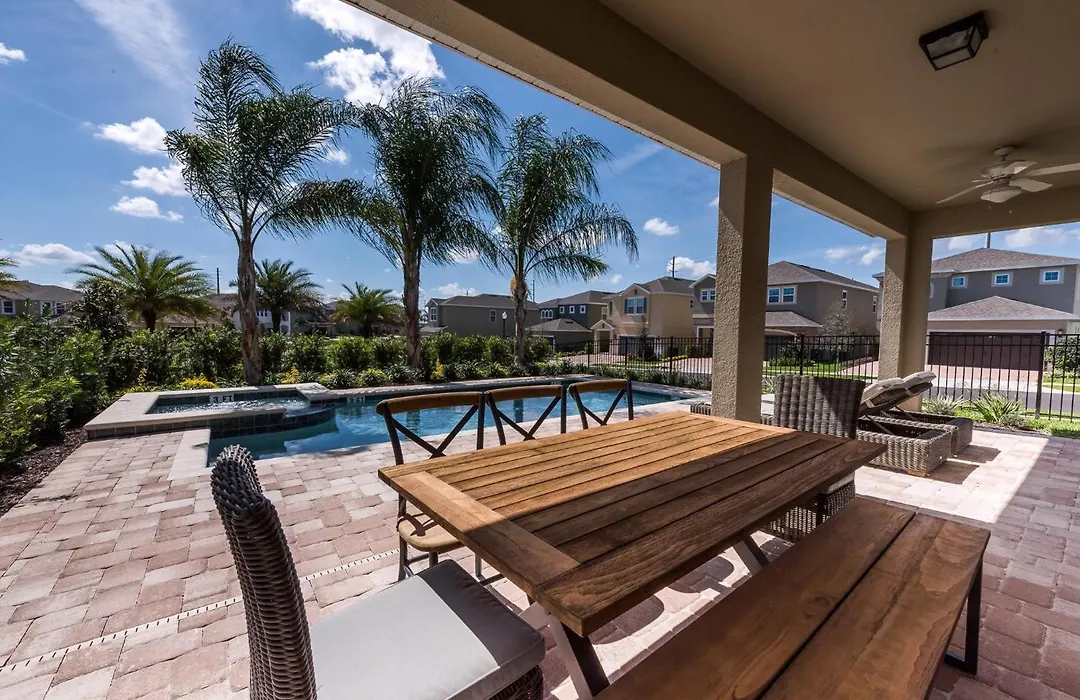 Luxury Home Near Disney With Private Pool, Waterpark & Resort Access At Encore Resorts Reunion - 211Mn-1