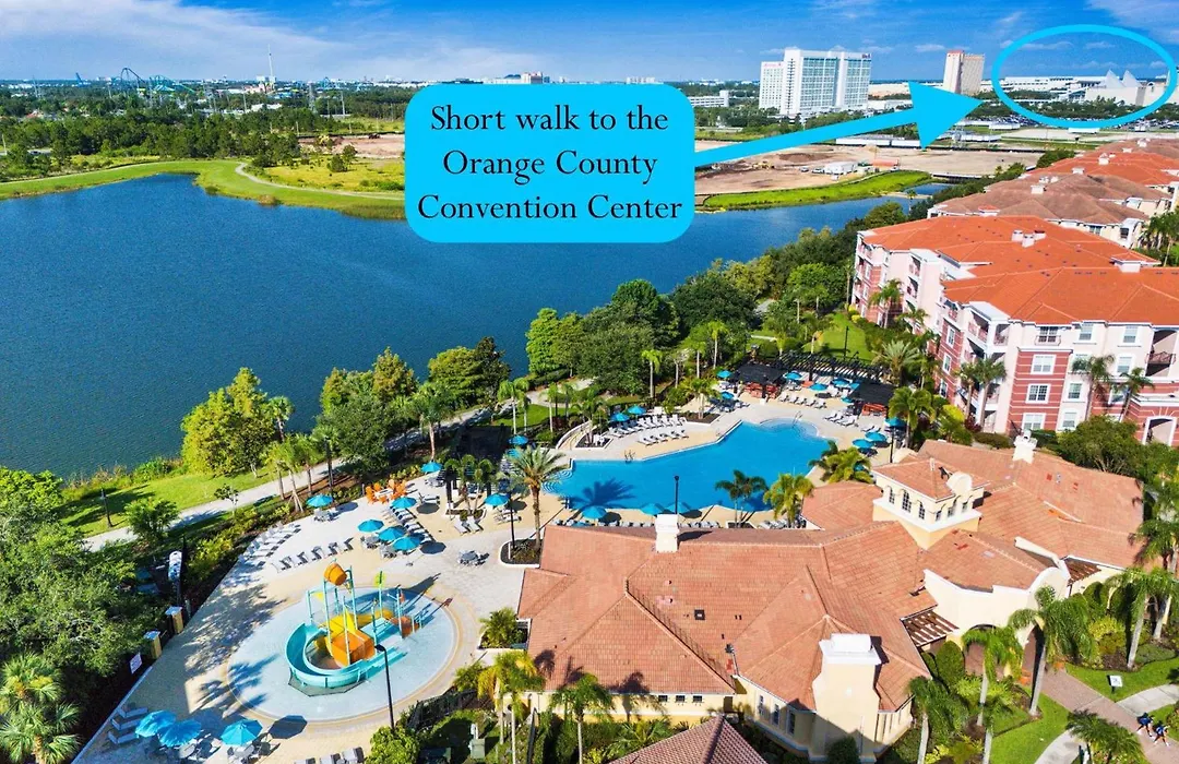 Stunning Vista Cay Lakeview Paradise Next To Pool Near Theme Parks And Walk To The Convention Center-1