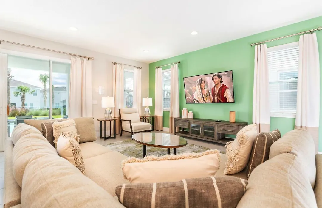 Modern Home By Rentyl With Private Pool, Water Park And Resort Amenities - 301B-1