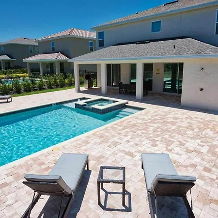 Luxury Private Villa With Large Pool On Encore Resort At Reunion, Orlando Villa 4432-3