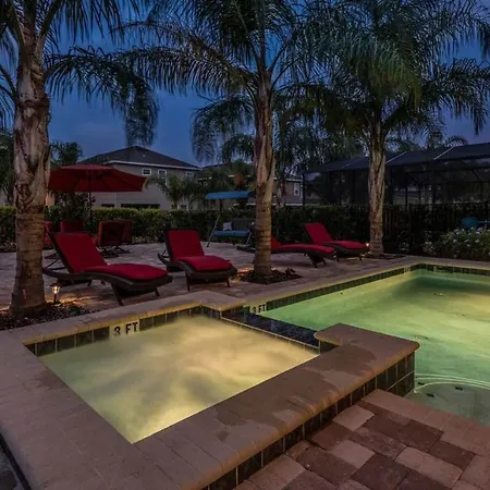 Luxury Private Villa With Large Pool On Encore Resort At Reunion, Orlando Villa 4381-3