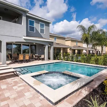 Luxury Contemporary Style Villa On Encore Resort At Reunion, Orlando Villa 4385-2