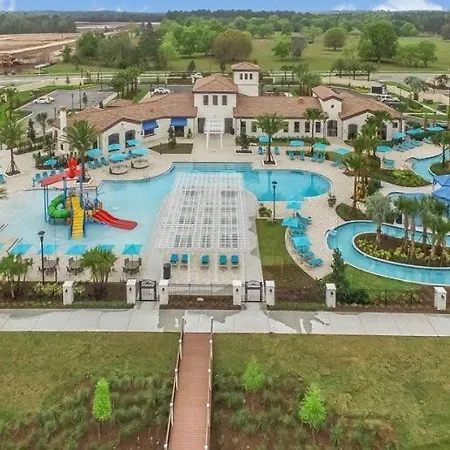 Amazing 6 Bedroom 4.5 Bath Windsor At Westside Resort Pool Home-3