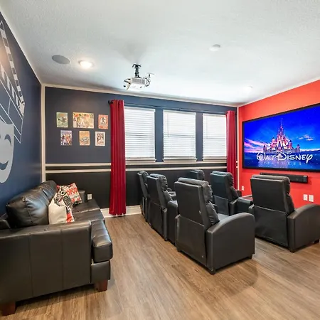 Modern Home By Rentyl With Private Pool, Game Room And Theater Room Near Disney With Hotel Amnesties - 417S-3