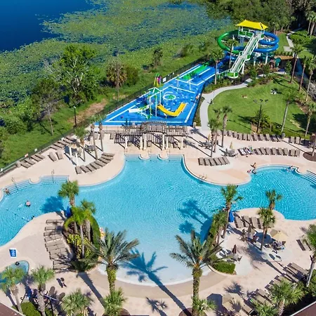 Belle'S Villa In Windsor Hills Free Waterpark, 5 Min To Disney, Private Pool, Renovated-3
