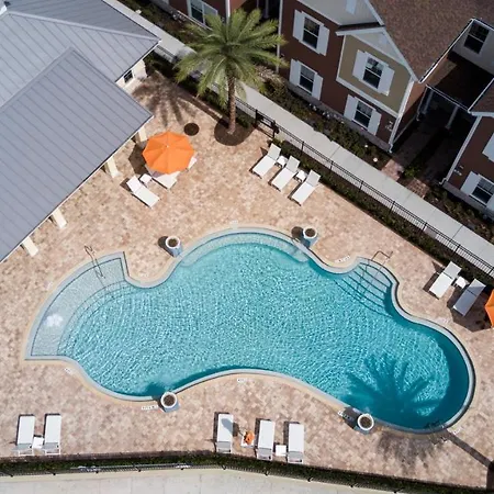 4 Bedroom 4 Ba Villa Ground Zero Location Disney-2