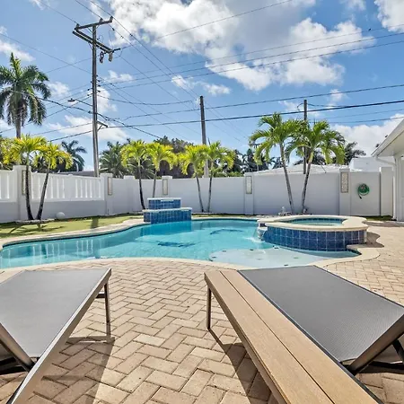 Lux Designer Oasis Heated Pool Game Room Mini Golf-2