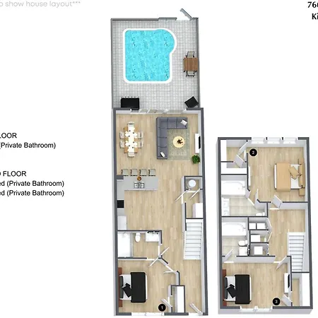 3 Bedrooms 3 Bathrooms Windsor Hills 7662 Sr-2