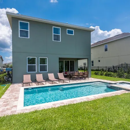 Alluring Home With Private Pool Near Disney With Waterpark Resort Access At Encore Resort - 7732Ff-2