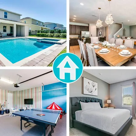 Encore Resort 8 Bedroom Home With Pool 2114-3