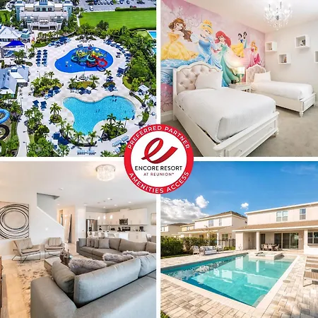 Onip - Private Pool, Themed Rooms, Pool Table With Waterpark And Resort Access At Encore Resorts Reunion - 140Bu-2
