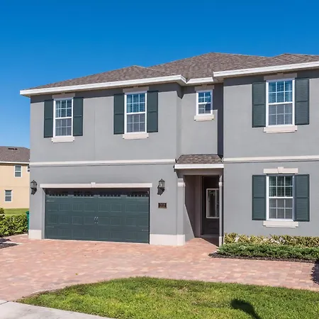 Splendid Home With Private Pool, Loft Area, Waterpark & Resort Access Near Disney At Encore Resort - 7619Br-2