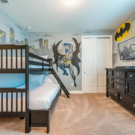 Vibrant Home Near Disney With Private Pool, Themed Rooms And Waterpark & Resort Access At Encore Resorts Reunion - 401No-2