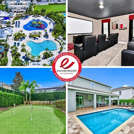 Amazing Home With Theme Rooms, Game Rooms Near Disney With Waterpark & Resort Access At Encore Resort - 7647Wl-3