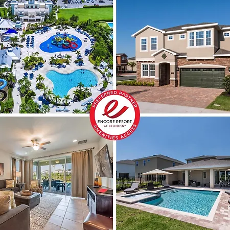 Elegant Home Near Disney With Private Pool And Waterpark & Resort Access At Encore Resorts Reunion - 391Fl-3