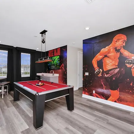 Elite Home Near Disney With Theater Room, Game Room And Private Pool With Water Park Access At Encore Resorts Reunion - 200Au-2