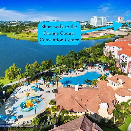 Spectacular Lakeview Serenade Next To Pool Near All Theme Parks And Walk To Convention Center-2