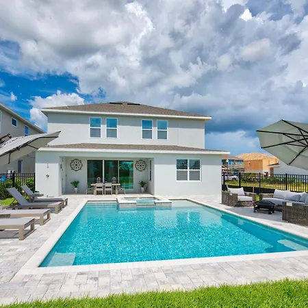 Radiant Home With Private Pool Near Disney With Waterpark & Resort Access At Encore Resort - 7676Ff-2