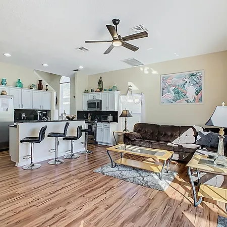 Family Villa W Game Room, Pool & Spa-2