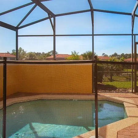 Private Screened Splash Pool Overlooking Tranquil Lake Right Beside Disney World By Florida Dream Homes-2