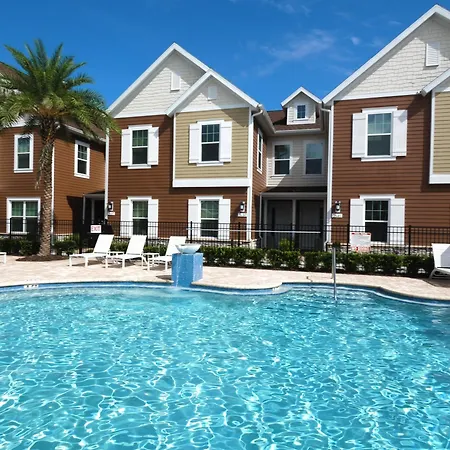 4 Bedroom 4 Ba Luxury Villa 5 Min To Disney Bbq & Hot Tub-2