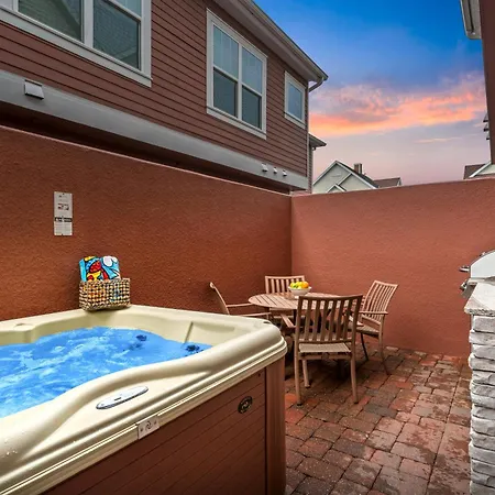 Comfy Villa 5 Min To Dinsey! Hot Tub & Bbq-3