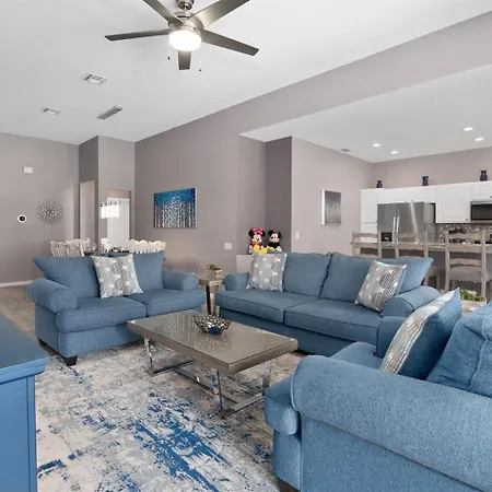 Spacious 4Br W Themed Rooms, Pool, Near Disney!-2