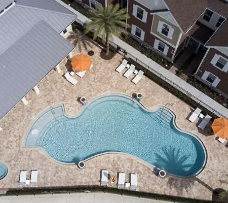 5 Bedroom 6 Ba Deluxe Villa 5 Min To Disneyworld Bbq Grill-2