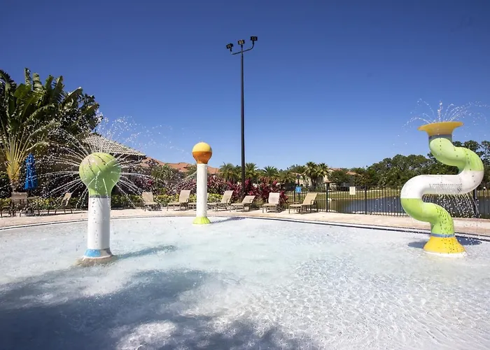 Paradise Palms- 4 Bed Townhome W/Splashpool-3215Pp Orlando che accetta animali