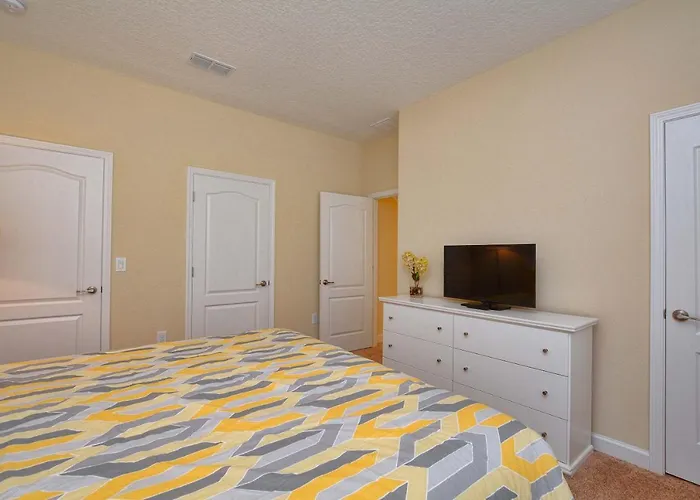 Paradise Palms-4 Bed Townhouse W/Splashpool-3603Pp Orlando que aceita animais de estimação